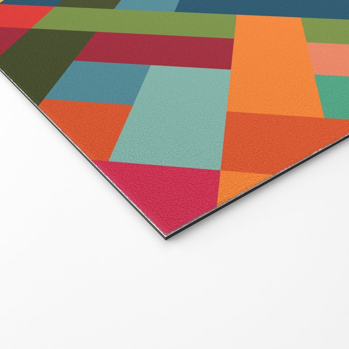 Weave Pattern Welcome Mat Gallery Image 2