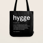 Hygge: Black Edition Tote Bag Gallery Image 1