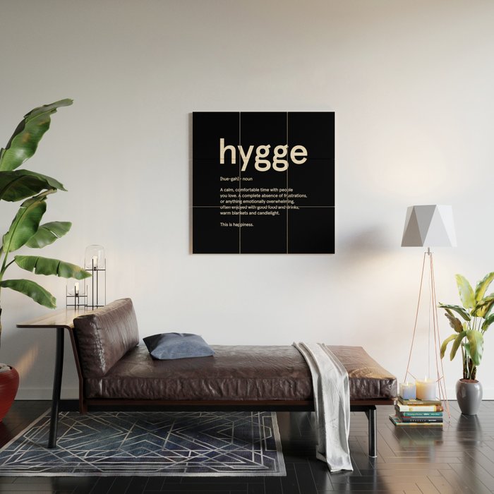 Hygge: Black Edition Wood Wall Art Gallery Image 2