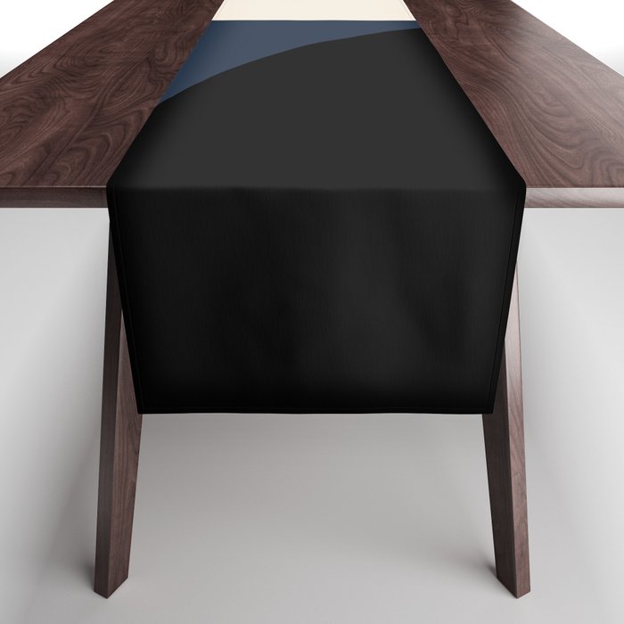 Almond Abstract II Table Runner Gallery Image 1