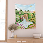 Garden Daydream  Wall Tapestry Gallery Image 2