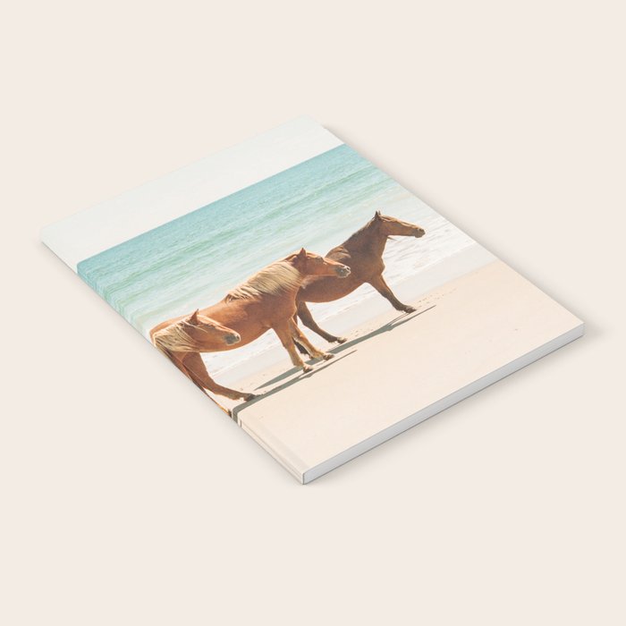 Summer Beach Horses Notebook Gallery Image 2