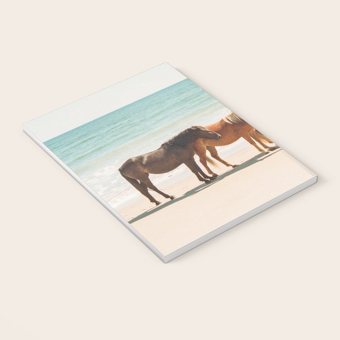 Summer Beach Horses Notebook Gallery Image 3