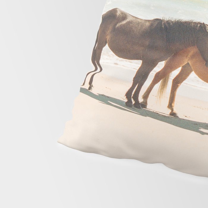 Summer Beach Horses Pillow Sham Gallery Image 4
