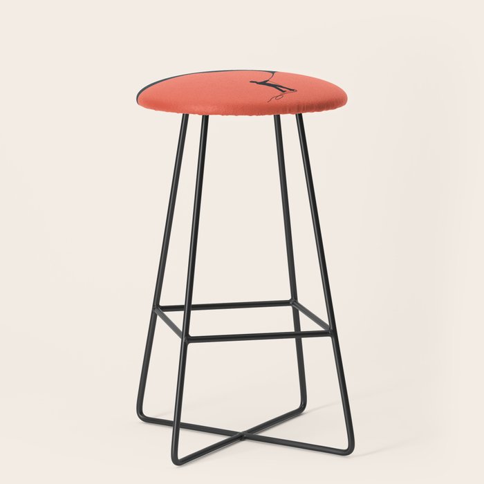 Night fills up the sky Stool Gallery Image 1