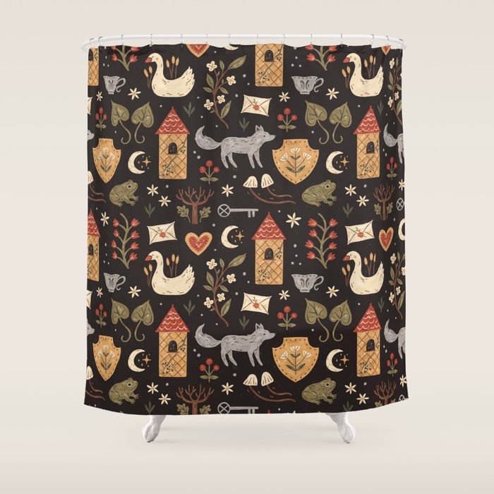 An Old Fairytale Shower Curtain Gallery Image 1