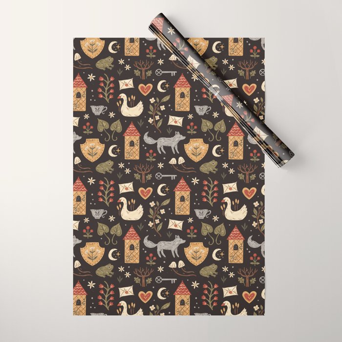 An Old Fairytale Wrapping Paper Gallery Image 1