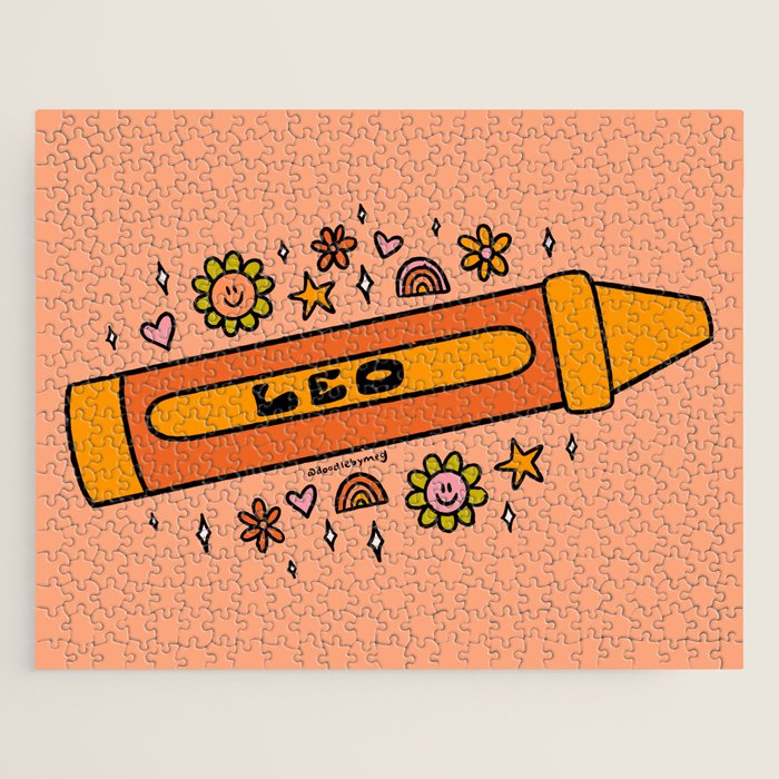 Leo Crayon Jigsaw Puzzle Gallery Image 1