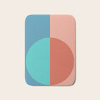 Color Block Abstract II Bath Mat Gallery Image 1