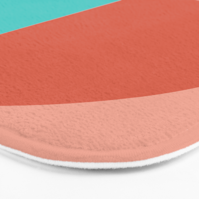 Color Block Abstract II Bath Mat Gallery Image 3