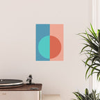 Color Block Abstract II Poster Gallery Image 2