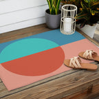 Color Block Abstract II Outdoor Rug Gallery Image 2