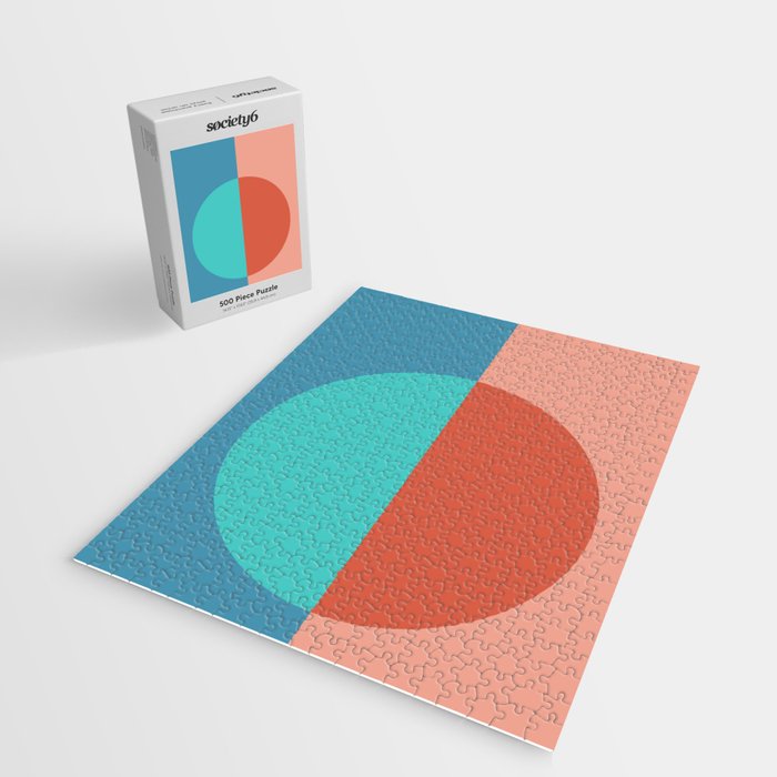 Color Block Abstract II Jigsaw Puzzle Gallery Image 2