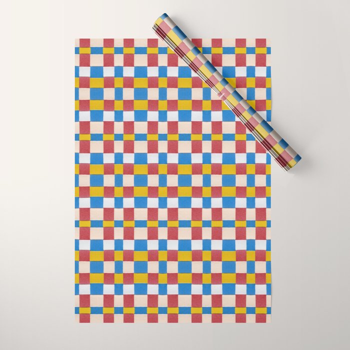 Paper Weaving Pattern #2 Wrapping Paper Gallery Image 1