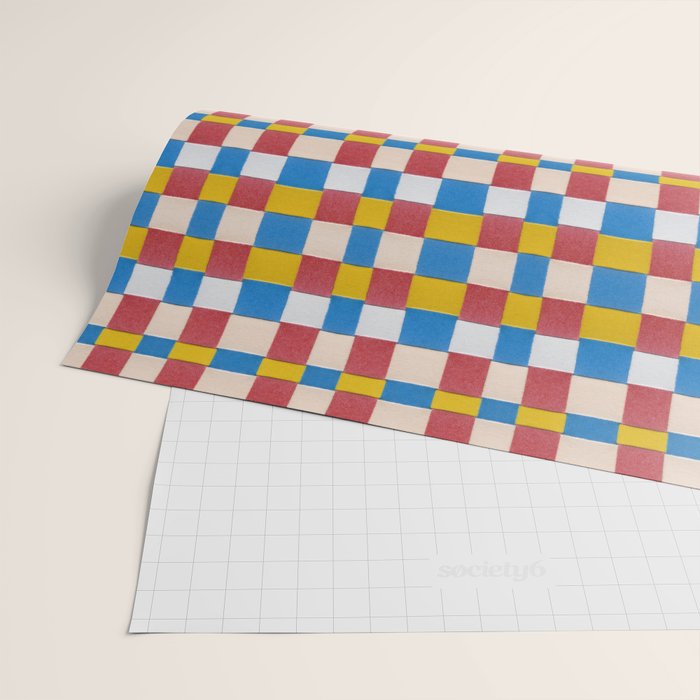 Paper Weaving Pattern #2 Wrapping Paper Gallery Image 2