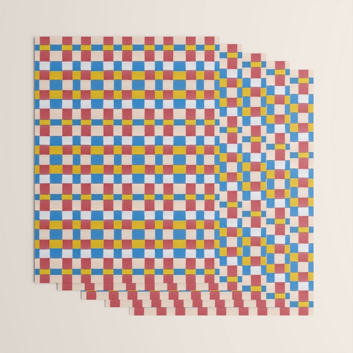Paper Weaving Pattern #2 Wrapping Paper Gallery Image 3