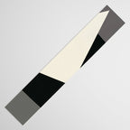 Geometric gray black design 2 Table Runner Gallery Image 3