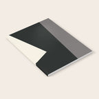 Geometric gray black design 2 Notebook Gallery Image 2