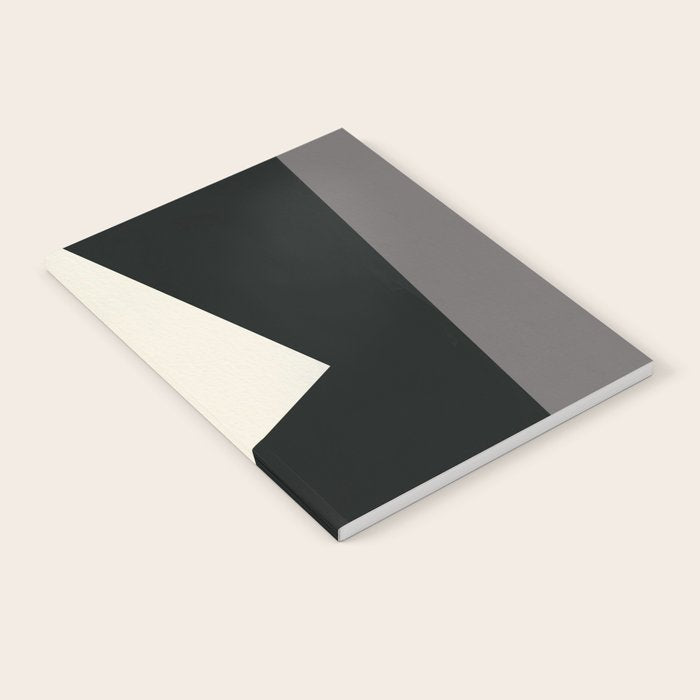 Geometric gray black design 2 Notebook Gallery Image 2