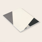 Geometric gray black design 2 Notebook Gallery Image 3
