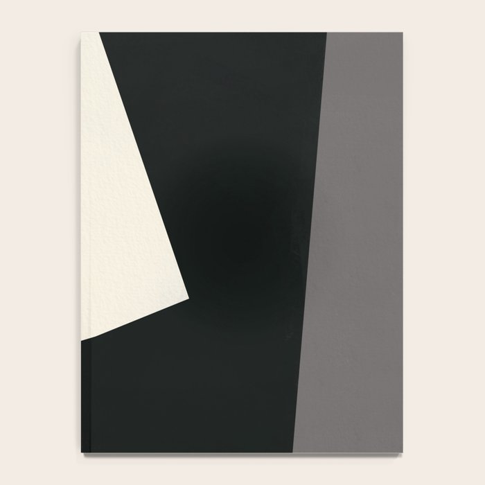 Geometric gray black design 2 Notebook Gallery Image 4