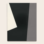 Geometric gray black design 2 Notebook Gallery Image 4