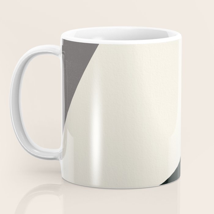 Geometric gray black design 2 Coffee Mug Gallery Image 3