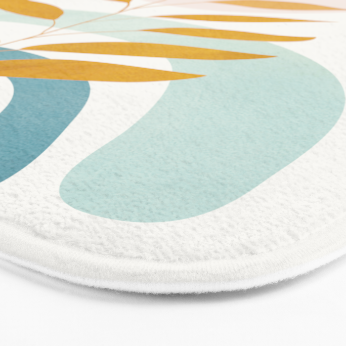 Soft Abstract Shapes 09 Bath Mat Gallery Image 3