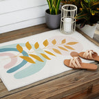 Soft Abstract Shapes 09 Outdoor Rug Gallery Image 2