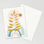 Soft Abstract Shapes 09 Stationery Card Gallery Image 2