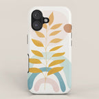 Soft Abstract Shapes 09 iPhone Case Gallery Image 1