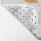 Soft Abstract Shapes 09 Bath Mat Gallery Image 2