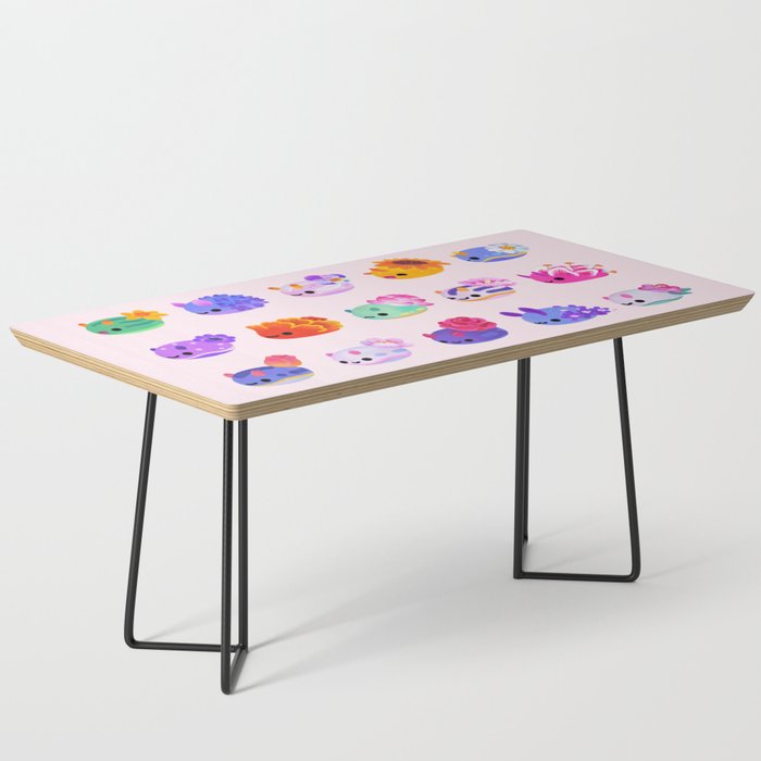 Flower sea slug - pastel Coffee Table Gallery Image 1