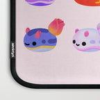 Flower sea slug - pastel Laptop Sleeve Gallery Image 3