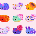 Flower sea slug - pastel Coffee Mug Gallery Image 2