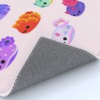 Flower sea slug - pastel Rug Gallery Image 4