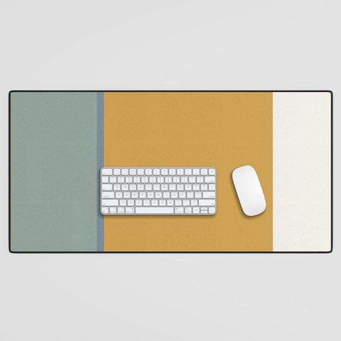 Contemporary Color Block XXVIII Desk Mat Gallery Image 1