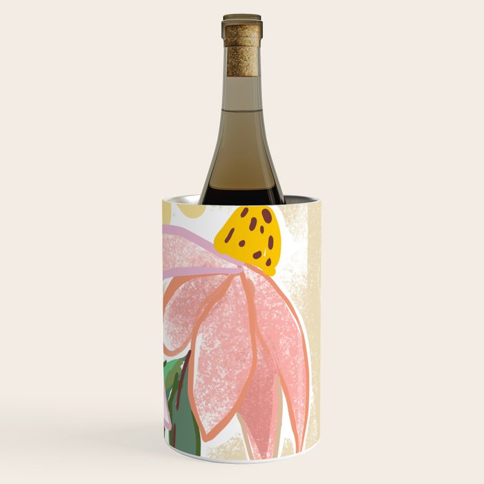 Chalky coneflowers still life Wine Chiller Gallery Image 3