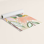 Chalky coneflowers still life Yoga Mat Gallery Image 2
