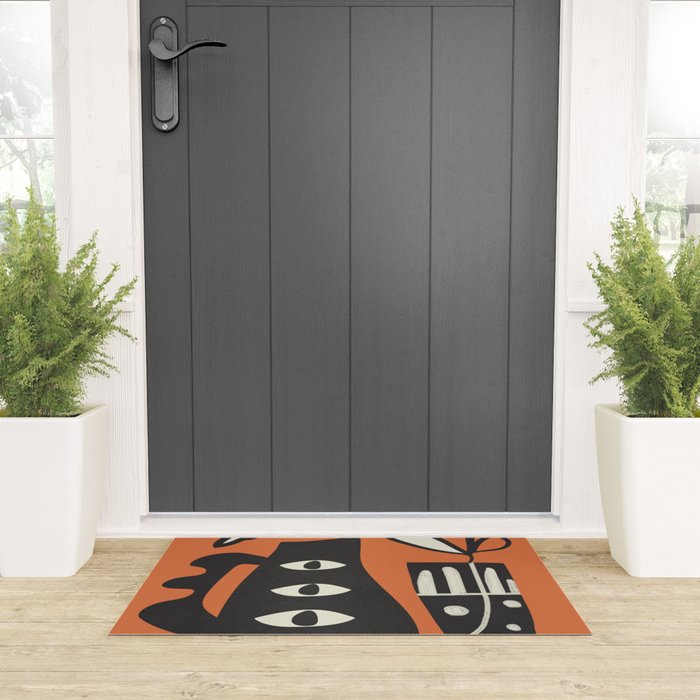 Surreal Flora 5 Welcome Mat Gallery Image 3