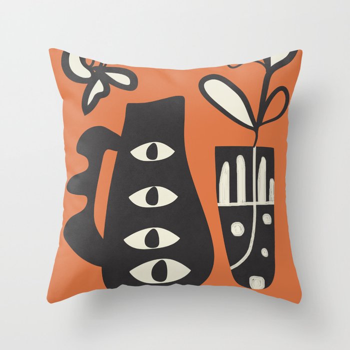 Surreal Flora 5 Throw Pillow Gallery Image 6