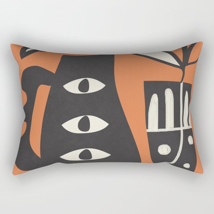 Surreal Flora 5 Rectangular Pillow Gallery Image 2