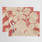 White Roses  Placemat Gallery Image 1