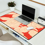 White Roses  Desk Mat Gallery Image 2