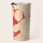 White Roses  Travel Mug Gallery Image 3