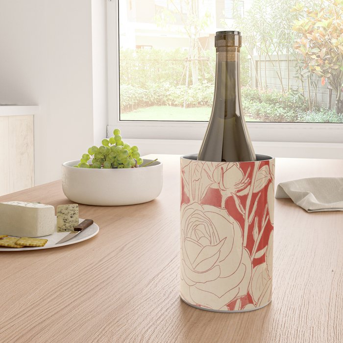 White Roses  Wine Chiller Gallery Image 4