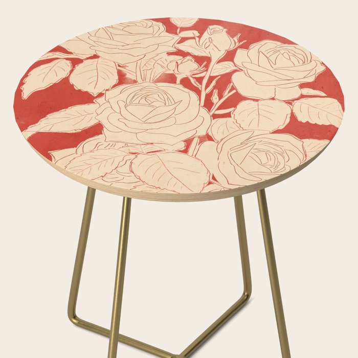 White Roses  Side Table Gallery Image 2