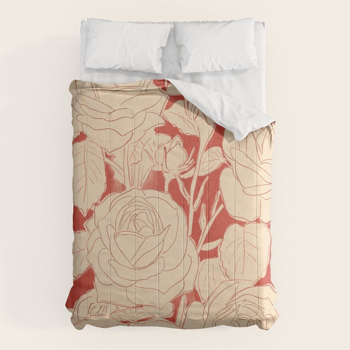 White Roses  Comforter Gallery Image 6