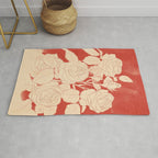 White Roses  Rug Gallery Image 1