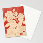 White Roses  Stationery Card Gallery Image 2